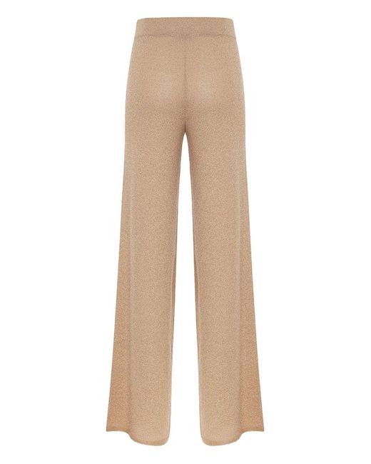 Pantalone Lurex di Akep in Natural
