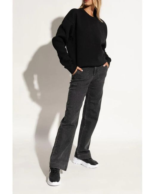 Sneakers Speedtrack Dis. Sc2/Bianco di Versace Jeans in Black