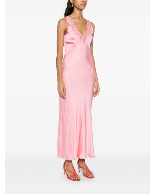 Abito Con Finish di Twinset in Pink