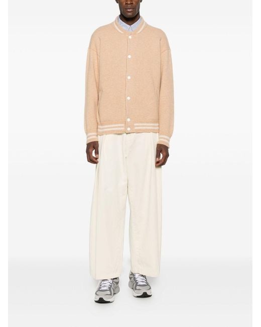 Bomber Cammello di Laneus in Natural da Uomo