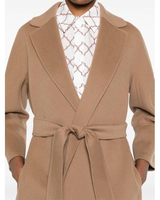 Cappotto Ampio di Max Mara in Natural
