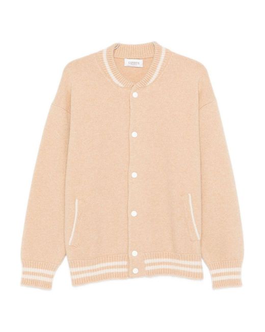 Bomber Cammello di Laneus in Natural da Uomo