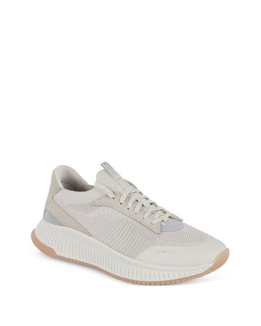 Sneakers Ttnm Evo di Boss in White da Uomo