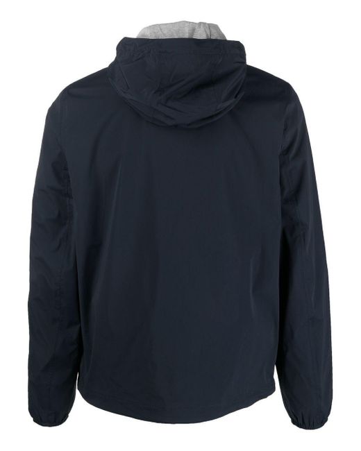 Giubbino Jack Stretch Nylon Jersey di K-Way in Blue da Uomo