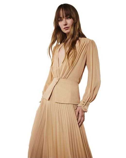 Abito Amande Rosa di PRONOVIAS THE PARTY EDIT in Natural