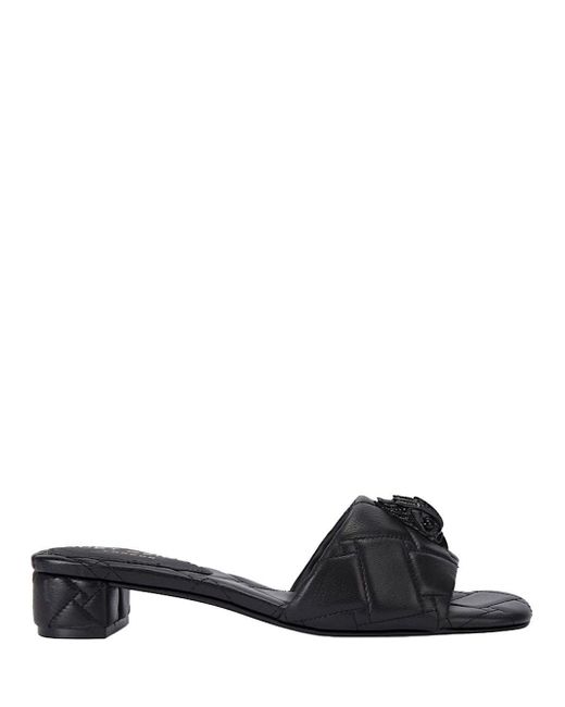 Ciabatta Nera Trapuntata di Kurt Geiger in Black
