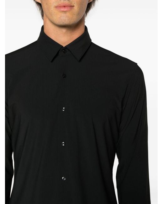 Camicia Nera Basic di Boss in Black da Uomo