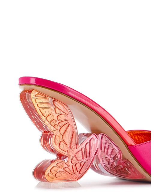 Sandali Paloma Mid Mule Surnire di Sophia Webster in Pink