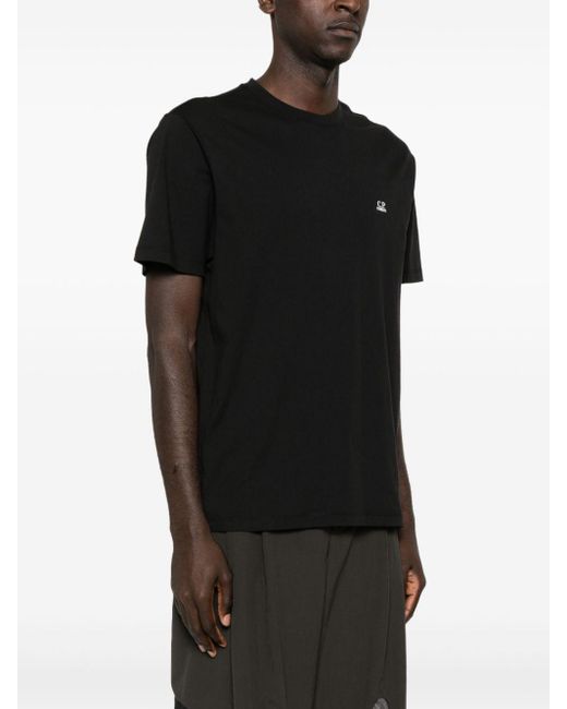 T-Shirt Nera Goggle Lens di C P Company in Black da Uomo