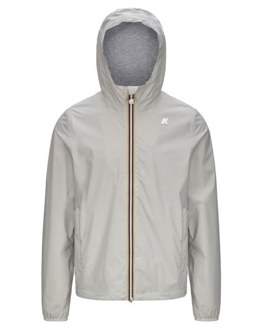 Jack Stretch Nylon Jersey di K-Way in Gray da Uomo