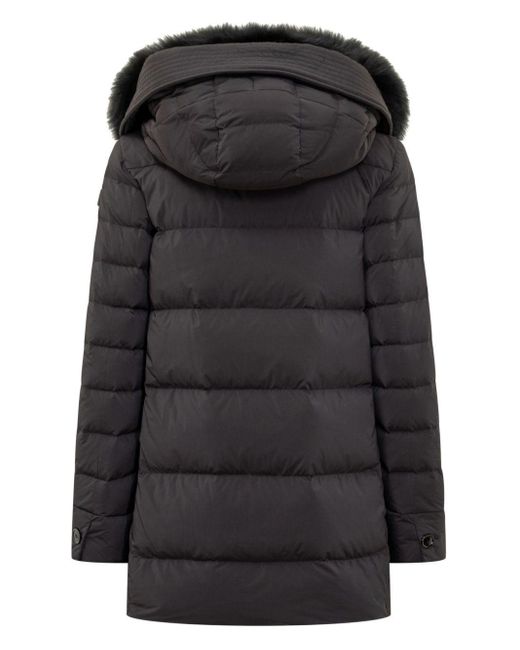 Piumino Itoka Ml Fur di Peuterey in Black