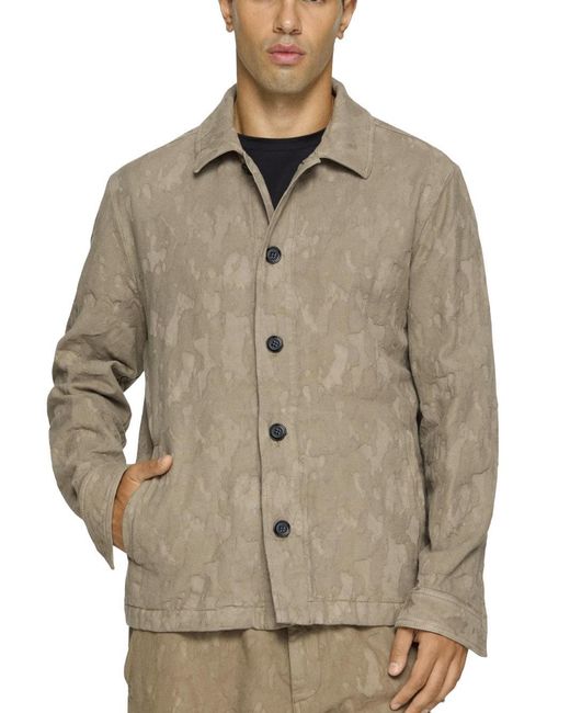 Giacca Camicia Regular di Dondup in Brown da Uomo