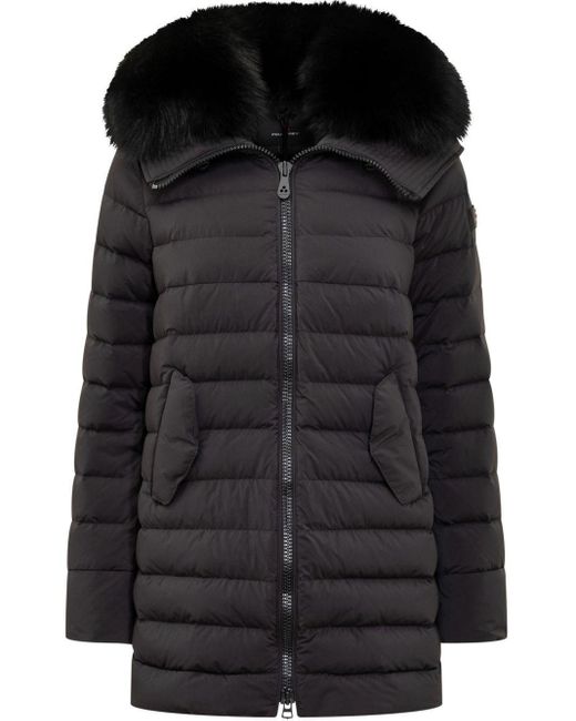 Piumino Itoka Ml Fur di Peuterey in Black