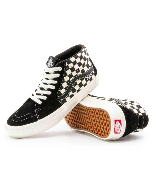 Vans Skate Grosso Mid Shoes in Black for Men Lyst UK