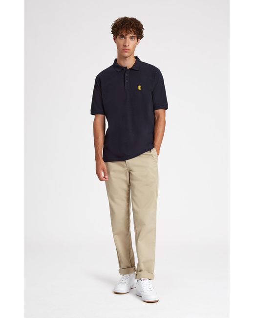 Pringle of Scotland Cotton Heritage Golf Polo Shirt in Blue | Lyst