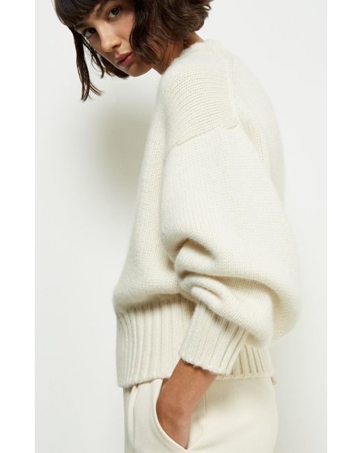 cream cashmere jumper