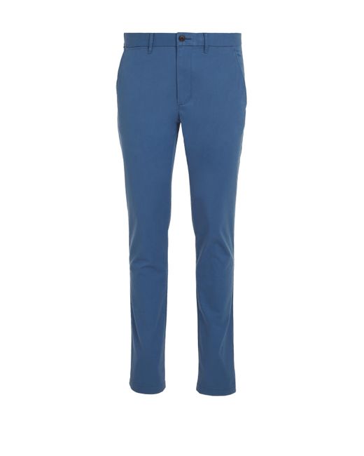 Pantalon Chino en coton Tommy Hilfiger pour homme en coloris Blue
