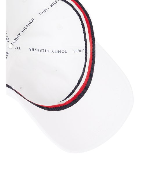 Casquette en coton Tommy Hilfiger en coloris White