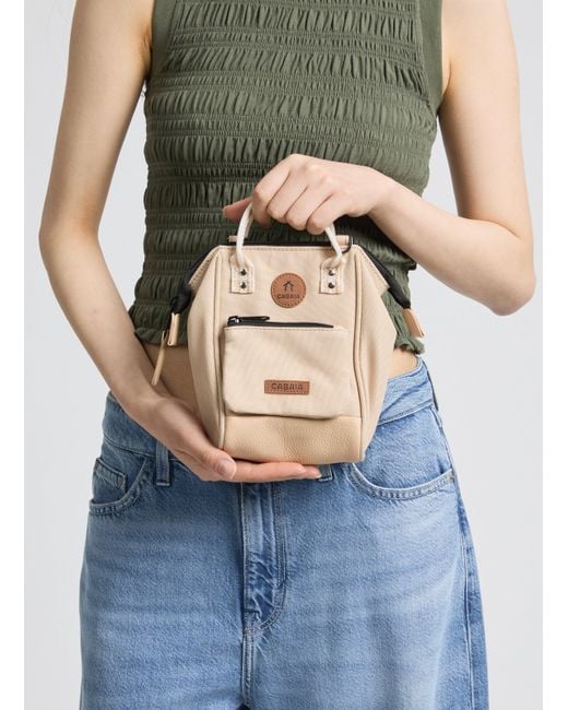 Sac à bandoulière Nano Adventurer Bogota Cabaïa en coloris Metallic
