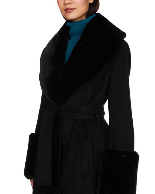 Manteau long Sarlene SAISON 1865 en coloris Black
