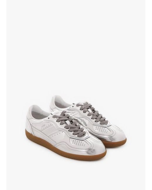 Baskets Tb.490 En Cuir Métallisé Alohas en coloris White