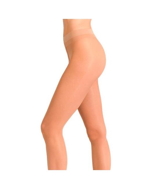 Collants Matité 20 Doré Doré en coloris Orange