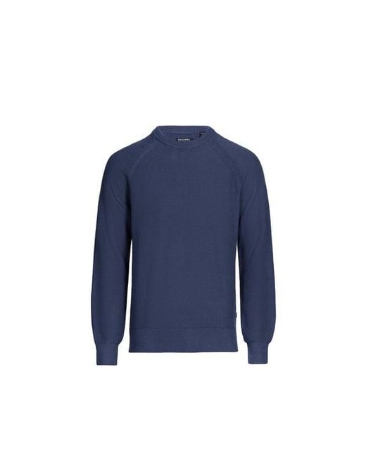 Pull Droit En Maille De Coton Dockers pour homme en coloris Blue