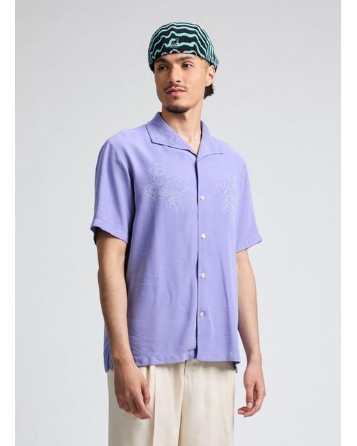 Chemise unie NN07 pour homme en coloris Purple