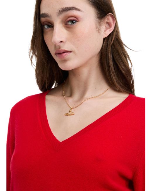 Pull en cachemire AU PRINTEMPS PARIS en coloris Red