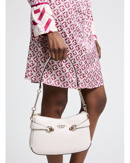 Robe midi Veronica Guess en coloris Pink