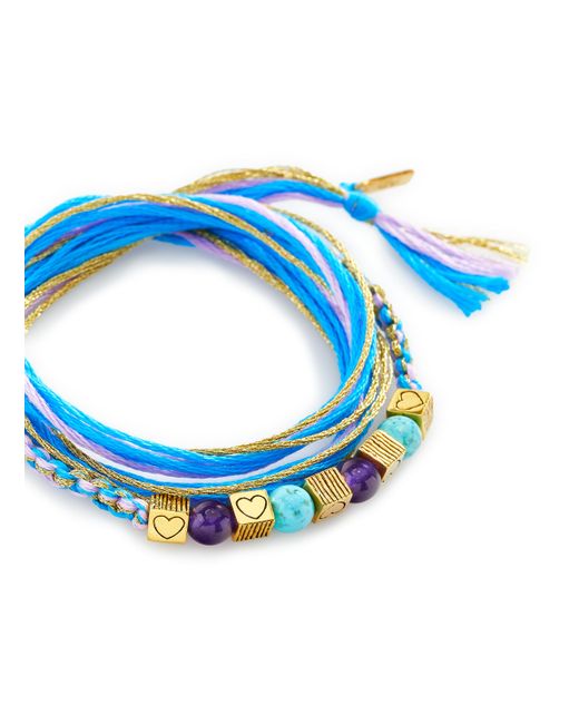 Bracelet Honolulu Aurelie Bidermann en coloris Blue