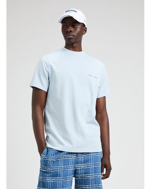 T-shirt en coton Samsøe & Samsøe pour homme en coloris White