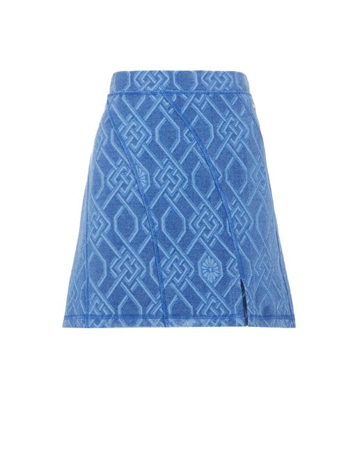 Jupe En Jacquard Monogramme Koche en coloris Blue