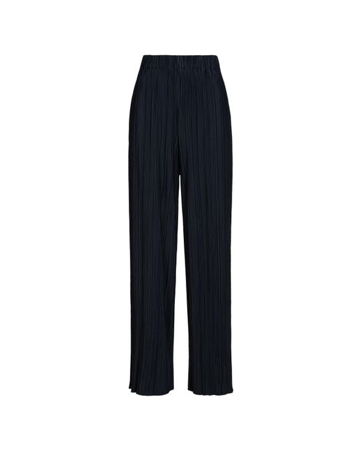 Pantalon fluide plissé Uma Samsøe & Samsøe en coloris Blue