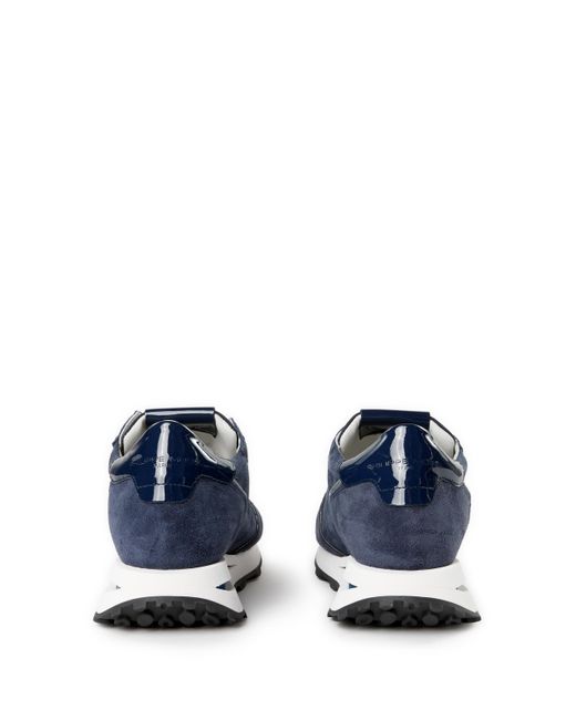 Baskets compensées Philippe Model en coloris Blue