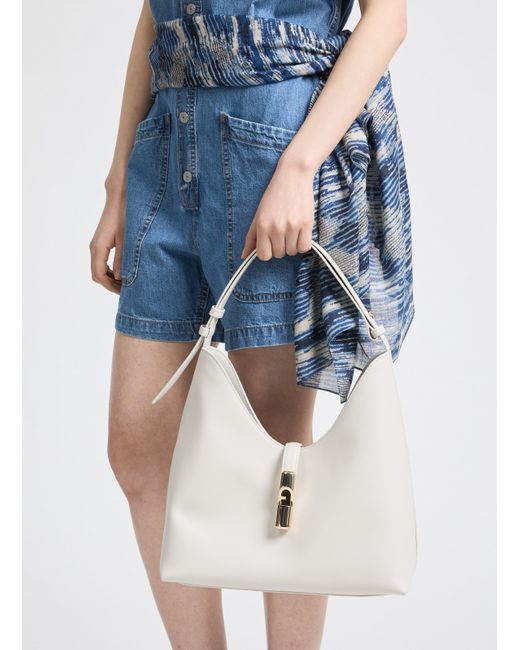 Sac à main Goccia M Furla en coloris White