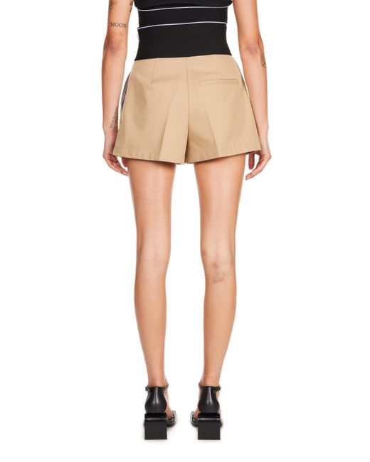 Short Safari en coton mélangé Alexander Wang en coloris Natural