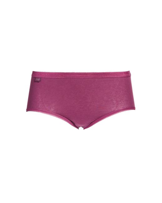 Lot de 4 culottes en coton Sloggi en coloris Purple