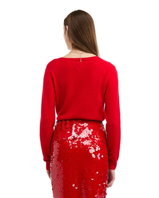 Pull en cachemire AU PRINTEMPS PARIS en coloris Red