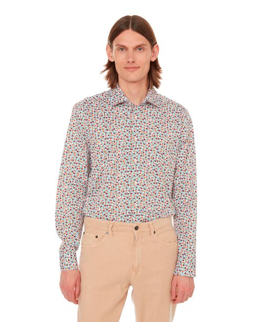 Chemise imprimee a manches longues Seidensticker pour homme en coloris Gris Lyst
