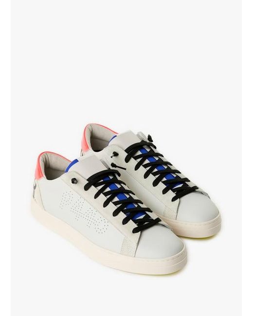 Baskets Jack Flash En Cuir P448 pour homme en coloris White