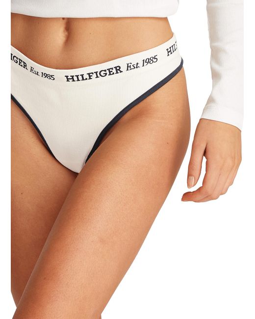 String côtelé Tommy Hilfiger en coloris Multicolor