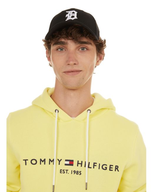 Hoodie en coton Tommy Hilfiger pour homme en coloris Yellow