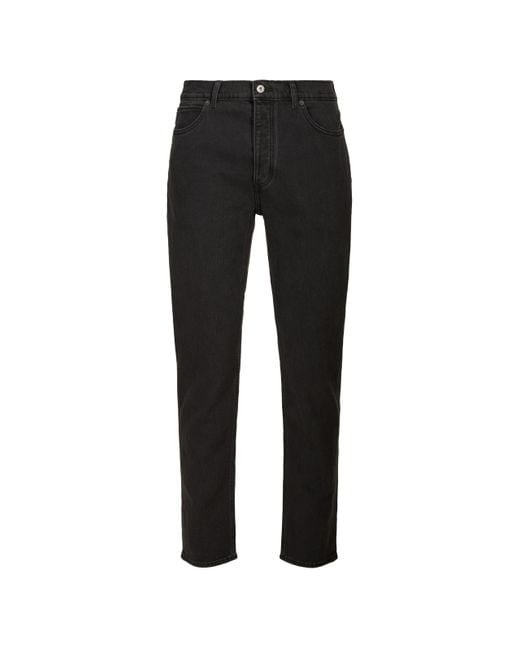 Jean tapered en coton HUGO pour homme en coloris Black