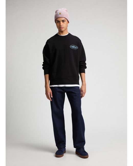 Bonnet en maille côtelée Carhartt pour homme en coloris Pink