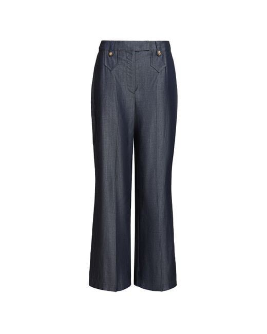 Pantalon effet jean Carla Guess en coloris Blue