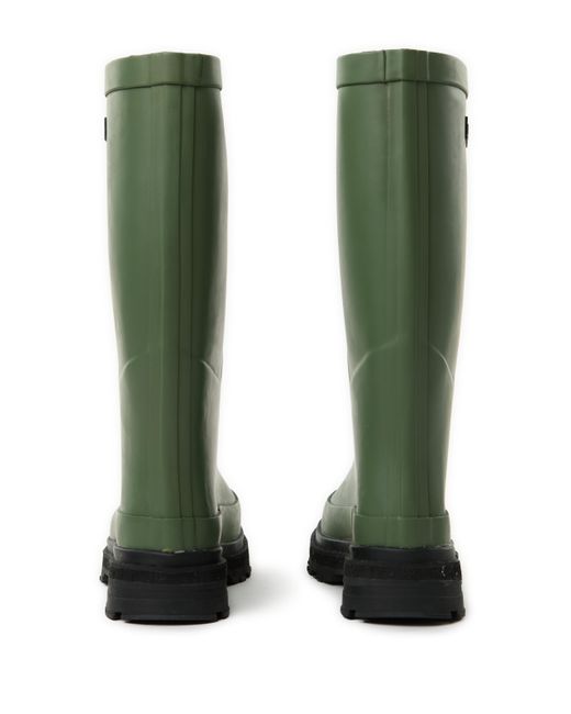 Bottes de pluie crantées Aigle en coloris Green