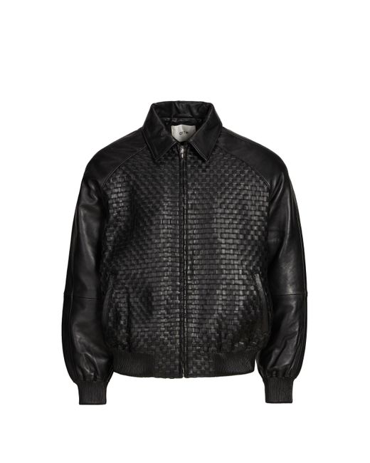 Blouson en cuir d'agneau Arte' pour homme en coloris Black