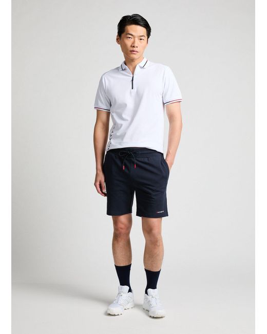 Short en coton Hackett pour homme en coloris Blue