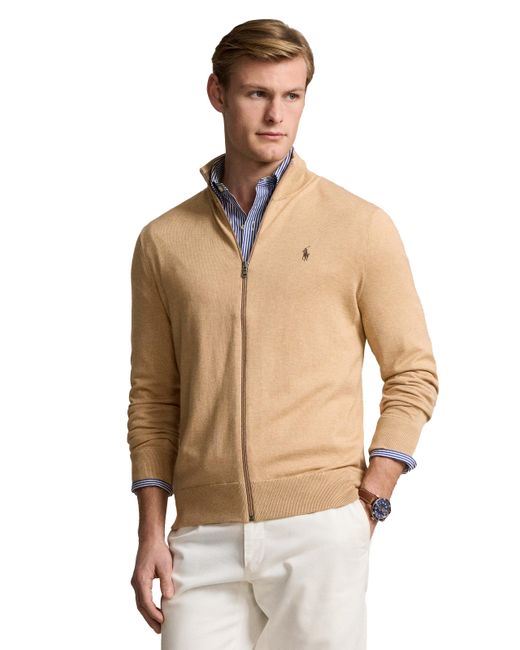 Gilet en coton Polo Ralph Lauren pour homme en coloris Natural